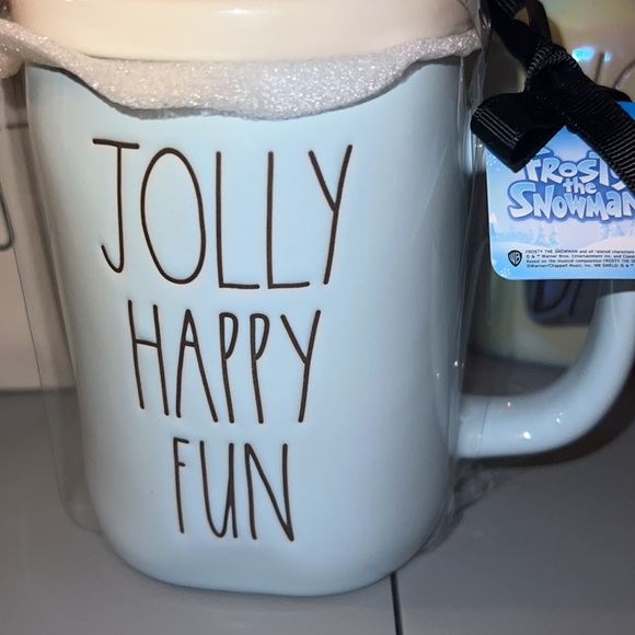 RAE DUNN JOLLY HAPPY FUN FROSTY MUG - Picture 3 of 5